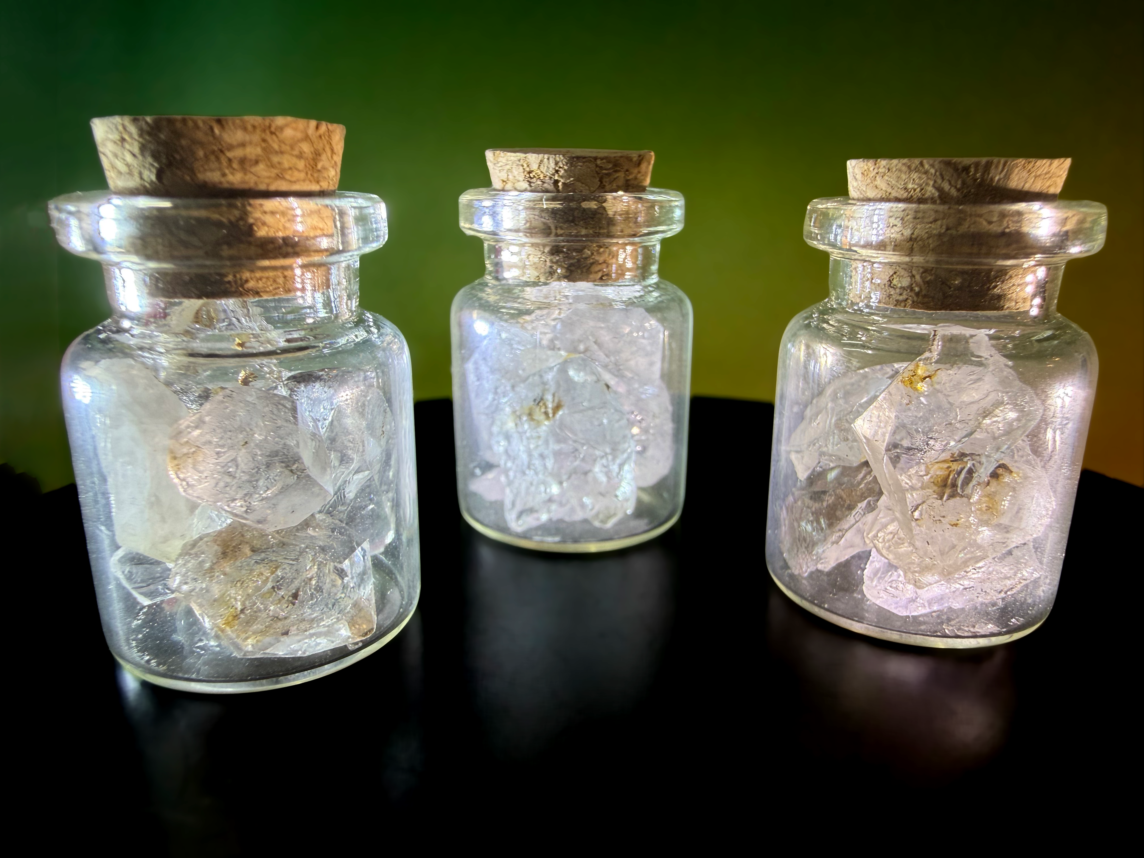 Herkimer Diamond Shard Jars - Small (each)