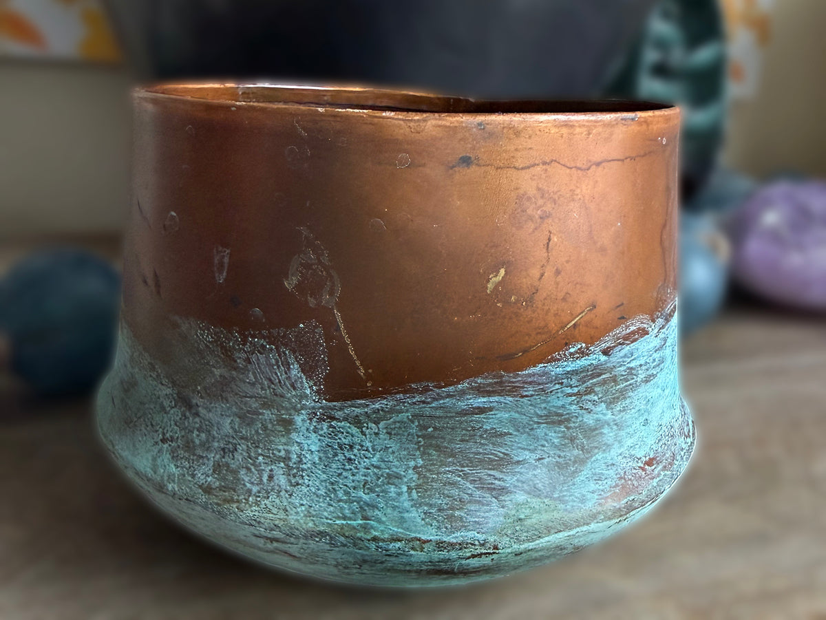 Patina Copper Bowls