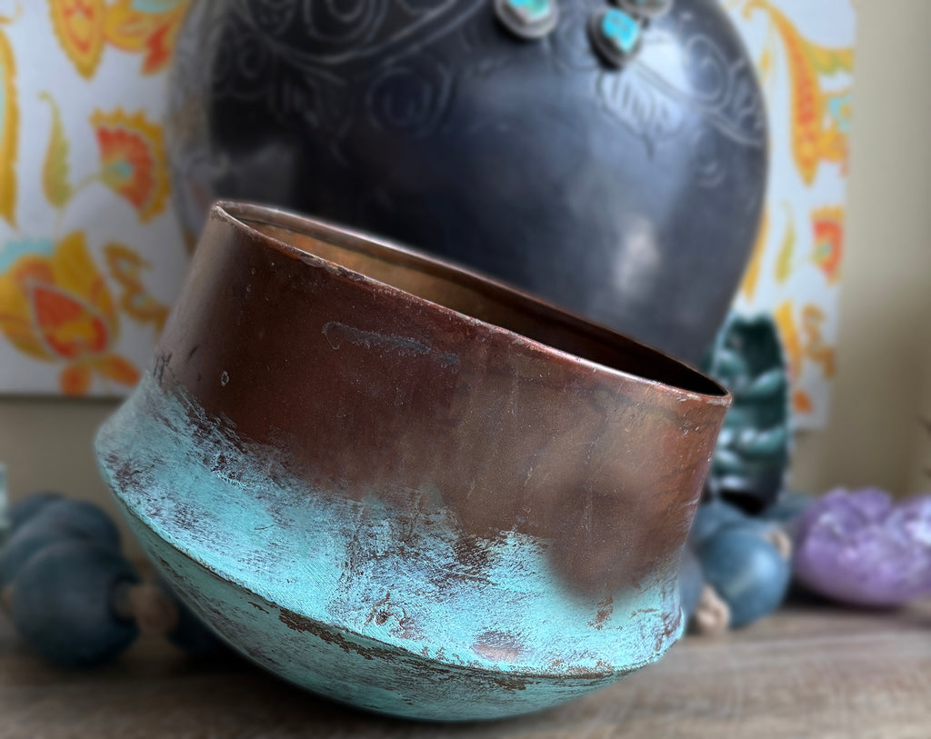 Patina Copper Bowls