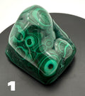 Malachite (polished) from the Democratic Republic of Congo