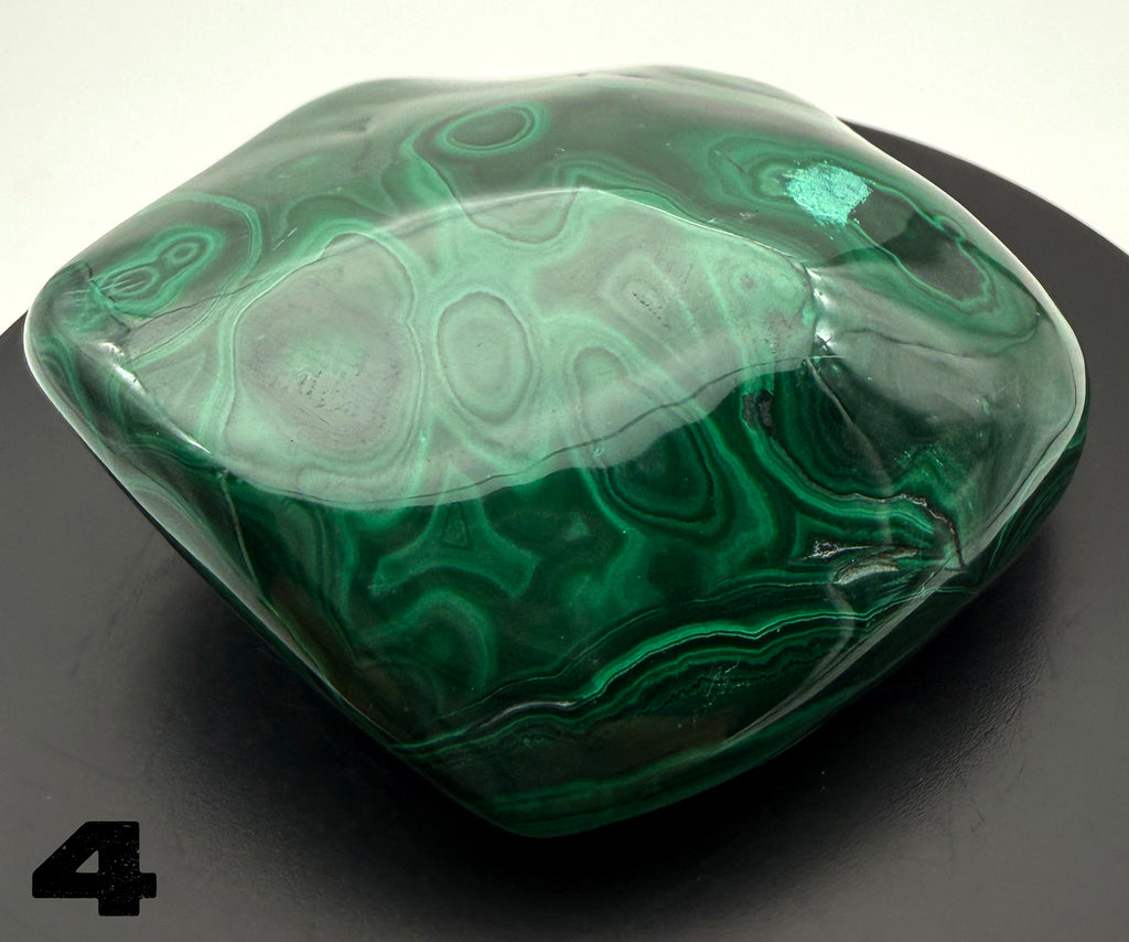 Malachite (polished) from the Democratic Republic of Congo