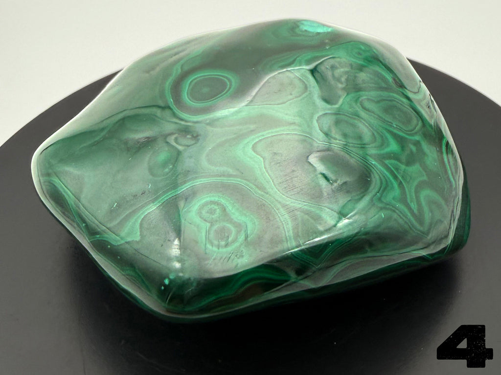 Malachite (polished) from the Democratic Republic of Congo