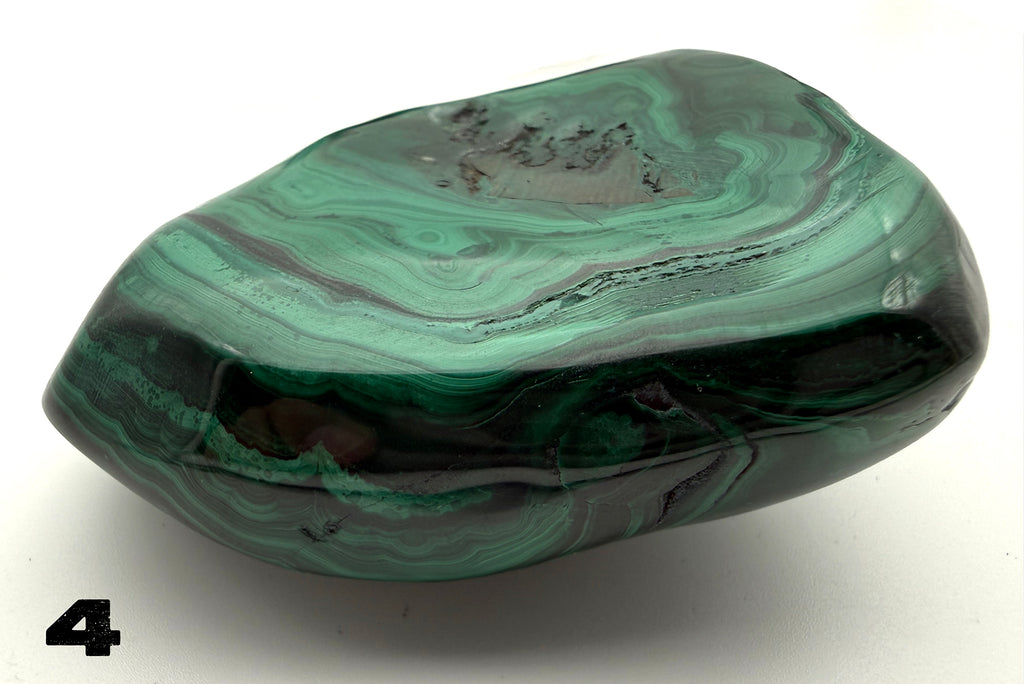 Malachite (polished) from the Democratic Republic of Congo