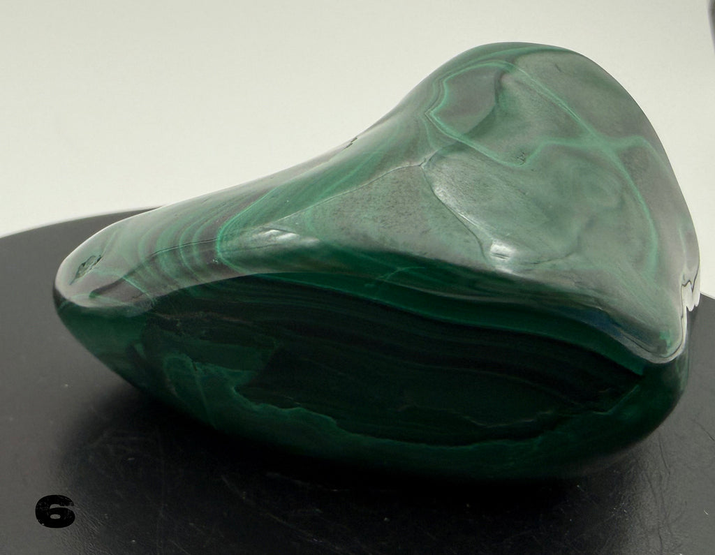 Malachite (polished) from the Democratic Republic of Congo