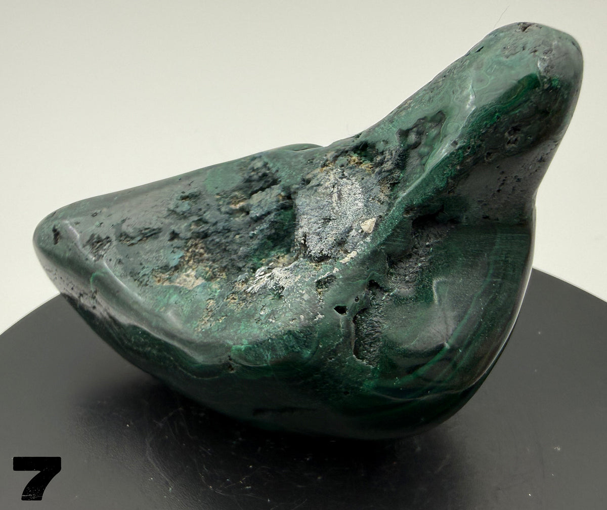 Malachite (polished) from the Democratic Republic of Congo