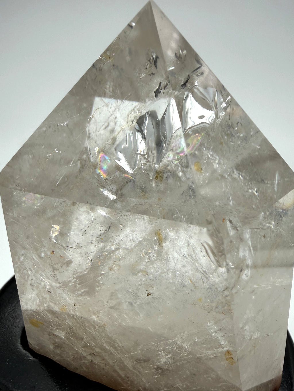 Quartz Root, Polished w/ Wooden Hand carved Stand QP01092526