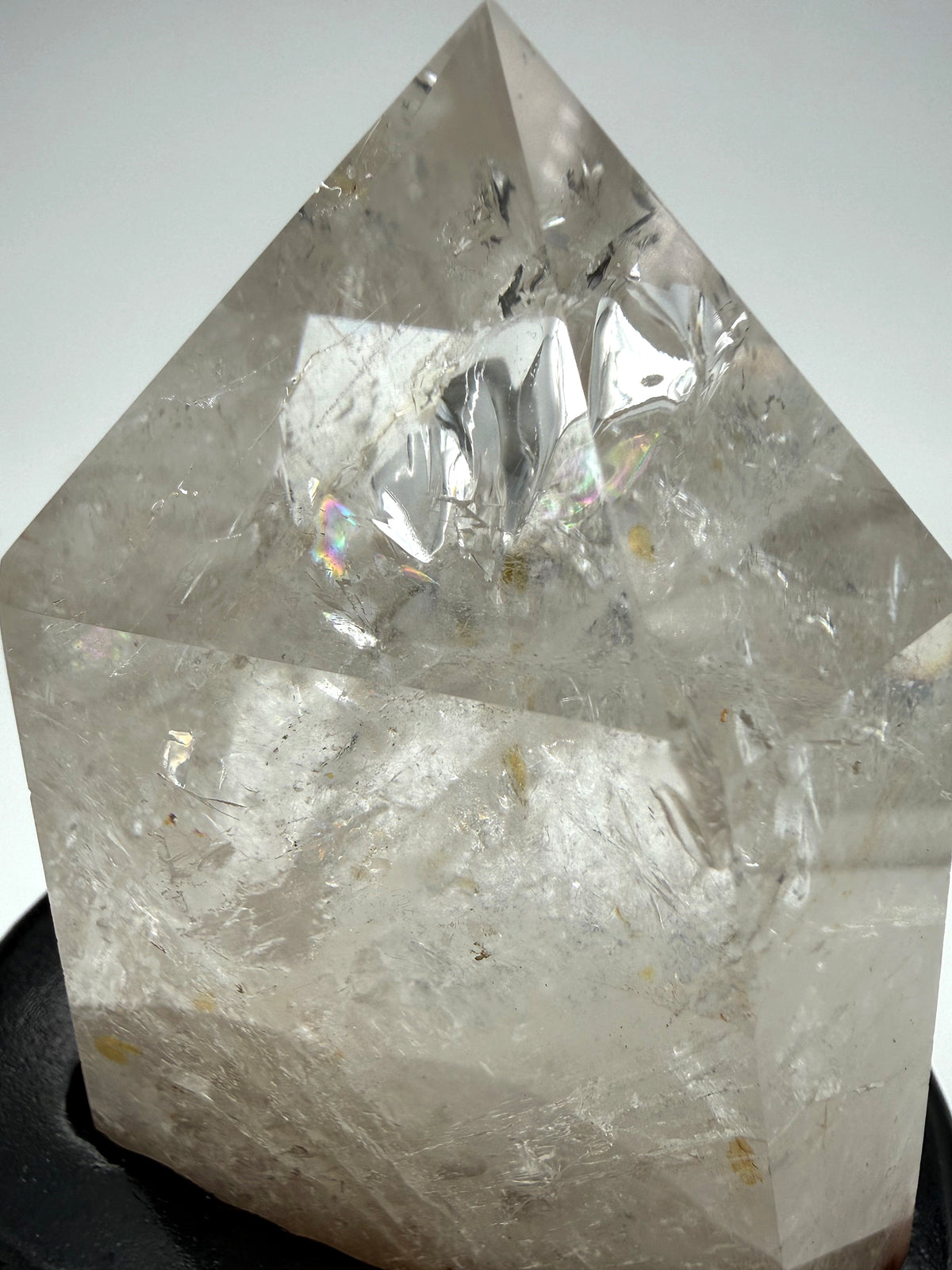 Quartz Root, Polished w/ Wooden Hand carved Stand QP01092526