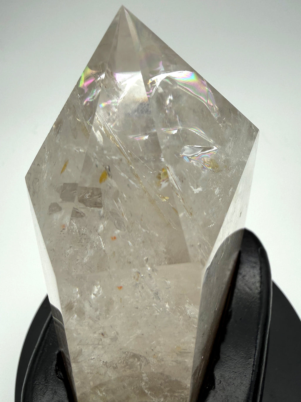 Quartz Root, Polished w/ Wooden Hand carved Stand QP01092526