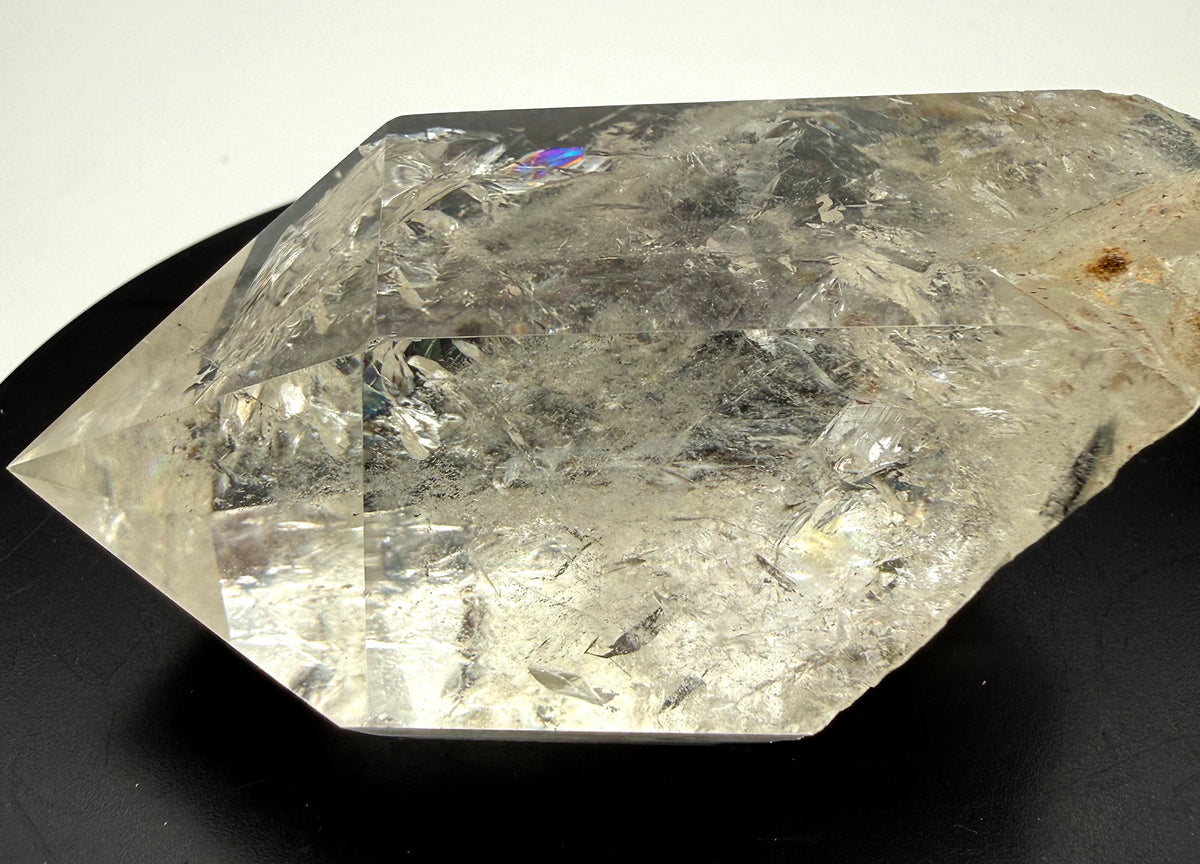 Quartz Root #2 Polished, w/ Wooden Hand carved Stand QP02092526