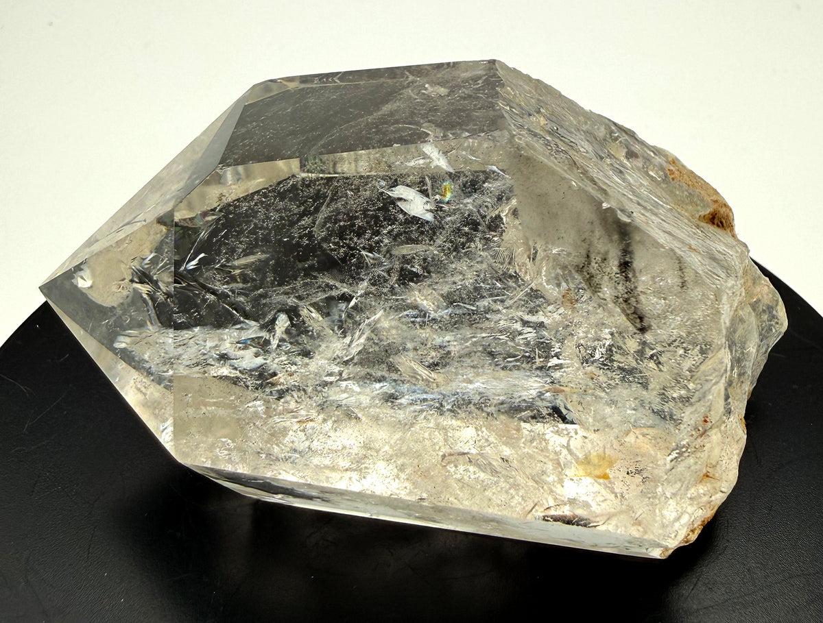Quartz Root #2 Polished, w/ Wooden Hand carved Stand QP02092526