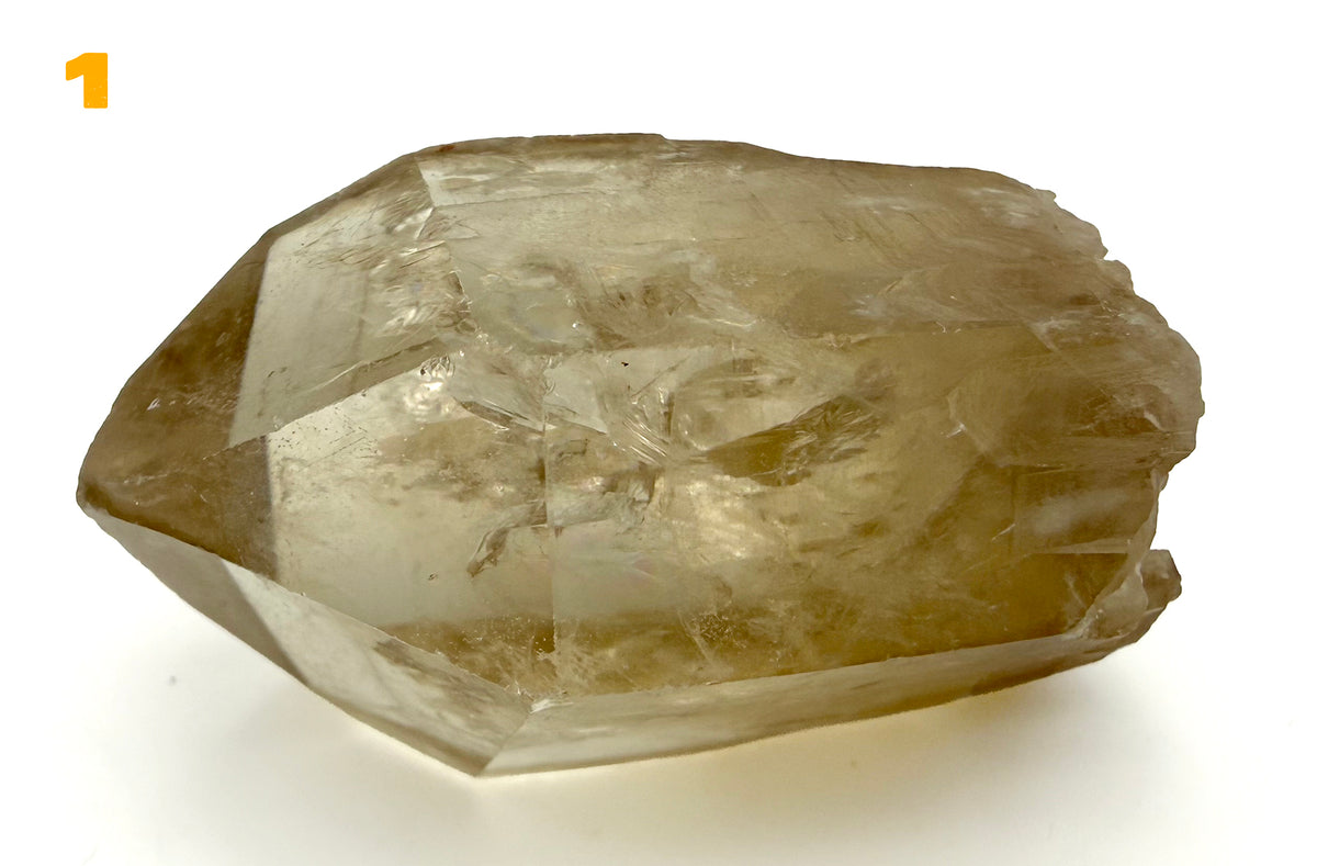 Citrine - aka Kundalini Citrine, Artichoke Quartz from Democratic Republic of the Congo_01