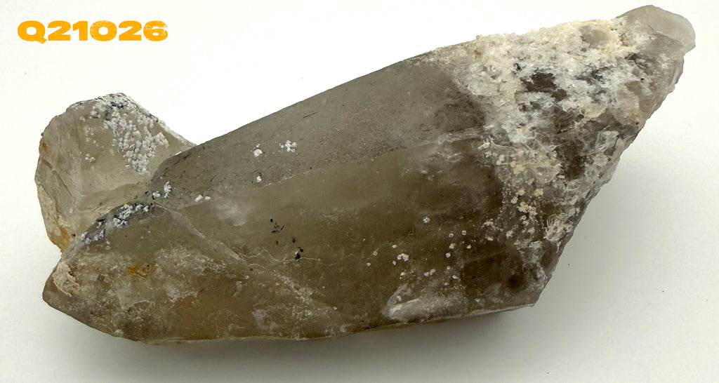 Quartz - Smoky Quartz/Hyalite Opal from Namibia, Erongo Mountains 021026QZ