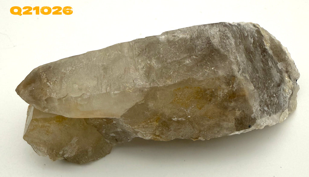 Quartz - Smoky Quartz/Hyalite Opal from Namibia, Erongo Mountains 021026QZ