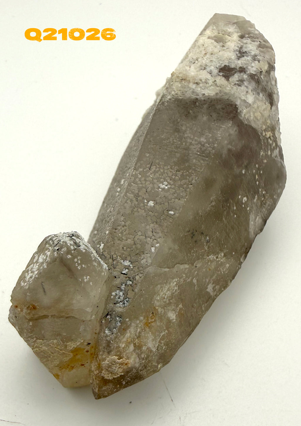 Quartz - Smoky Quartz/Hyalite Opal from Namibia, Erongo Mountains 021026QZ