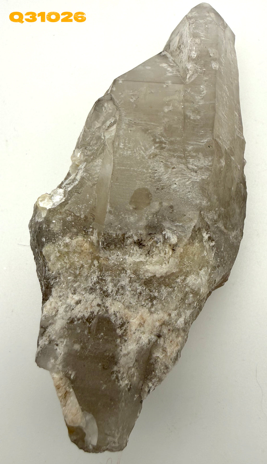 Quartz - Smoky Quartz/Hyalite Opal from Namibia, Erongo Mountains 031026QZ