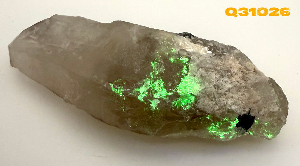 Quartz - Smoky Quartz/Hyalite Opal from Namibia, Erongo Mountains 031026QZ