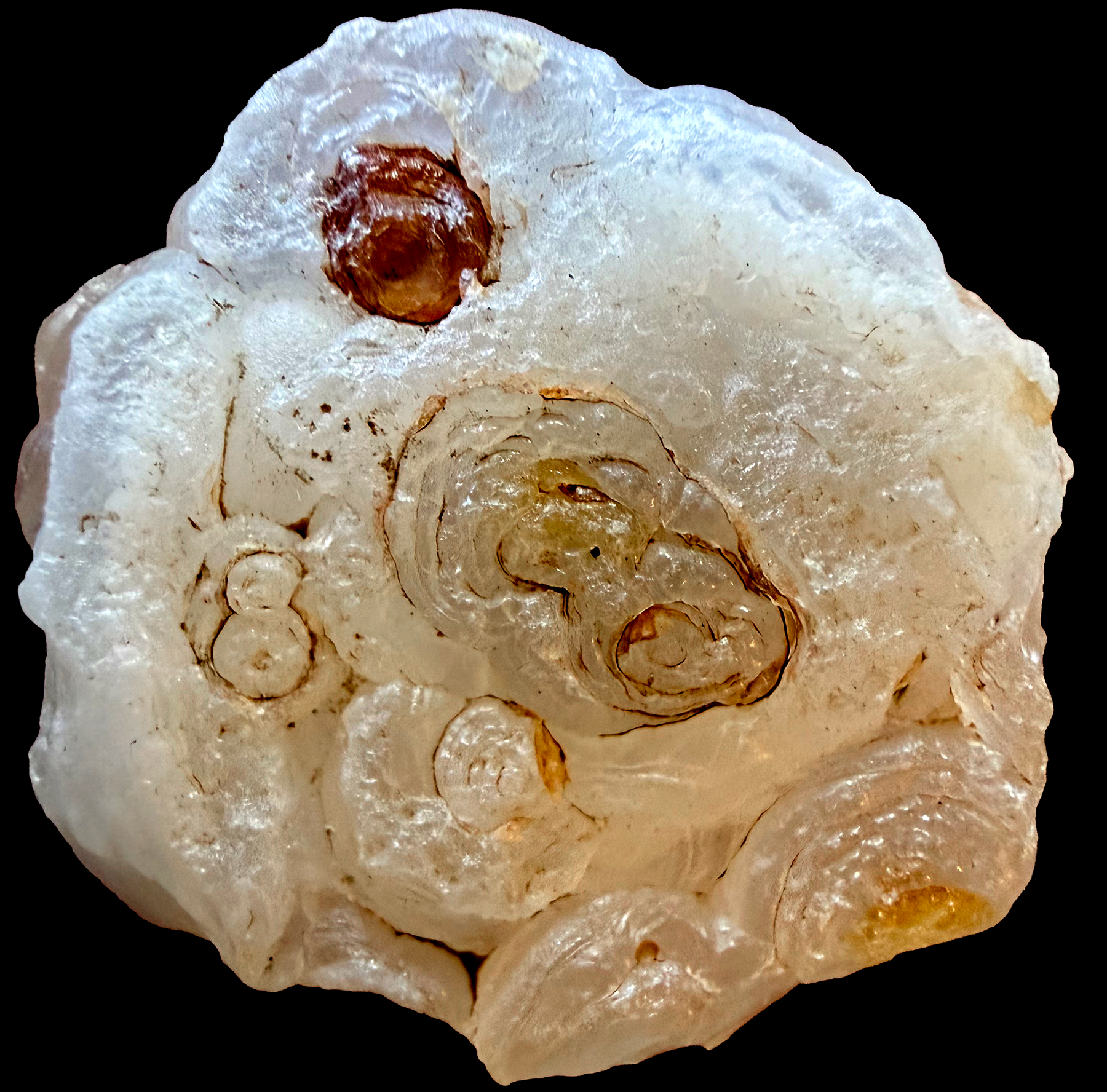 Quartz - Set of 14 Botryoidal Quartz specimens from New York