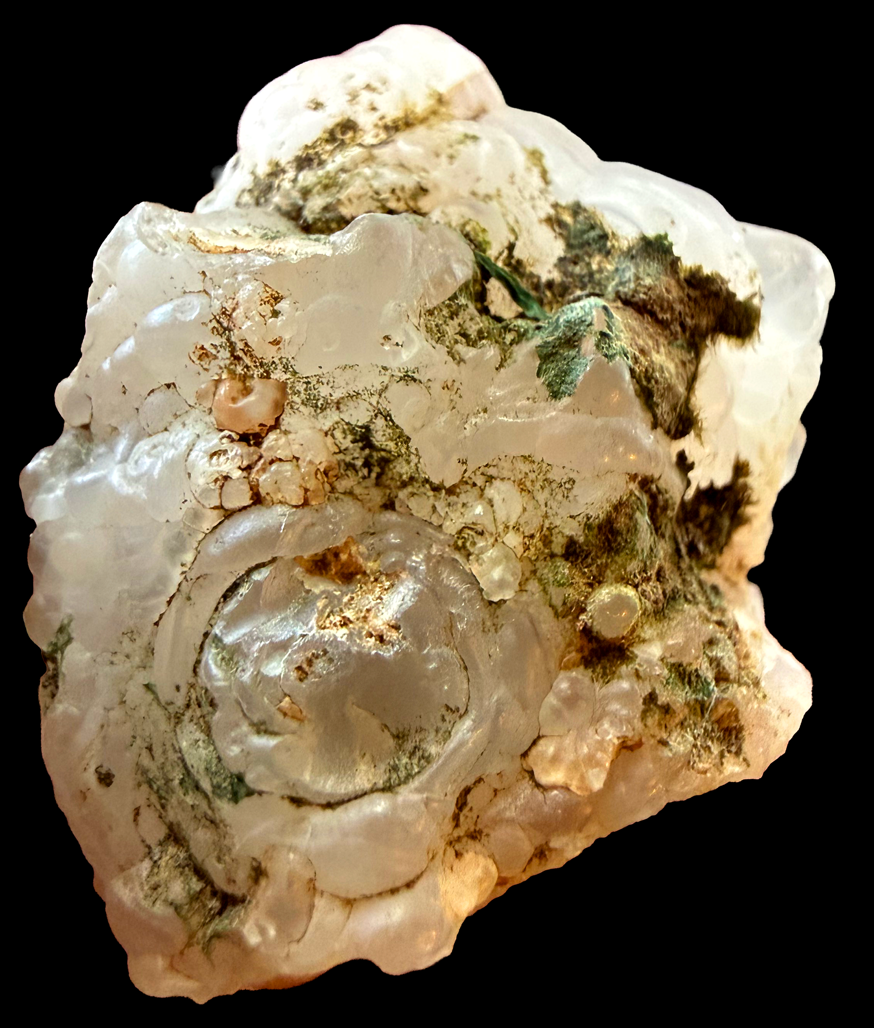 Quartz - Set of 14 Botryoidal Quartz specimens from New York