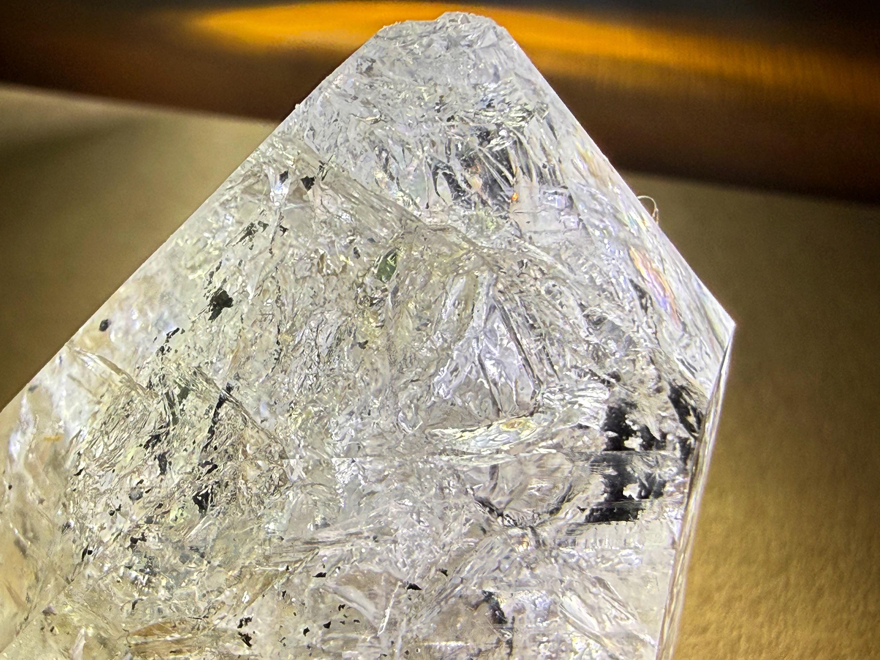 Natural Herkimer Diamond 30g water-clear, mined from Fonda, NY