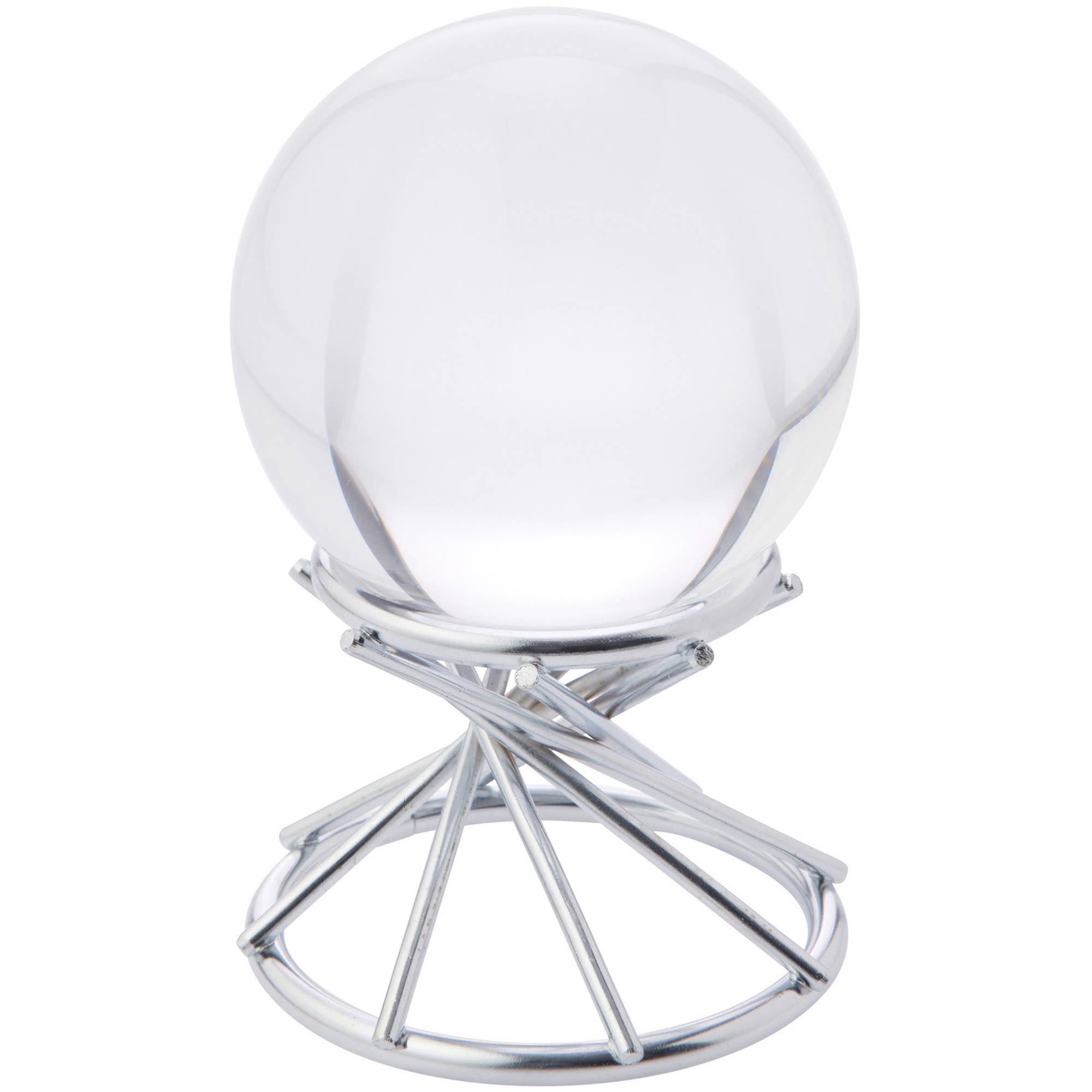 Sphere/Egg Stand/Holder, Swirl Leg, 2" Diameter