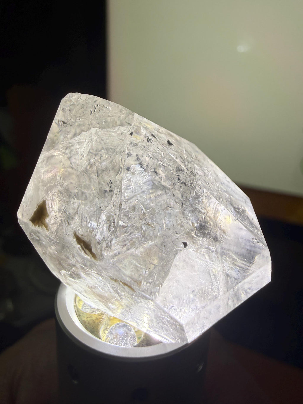 Natural Herkimer Diamond 30g water-clear, mined from Fonda, NY