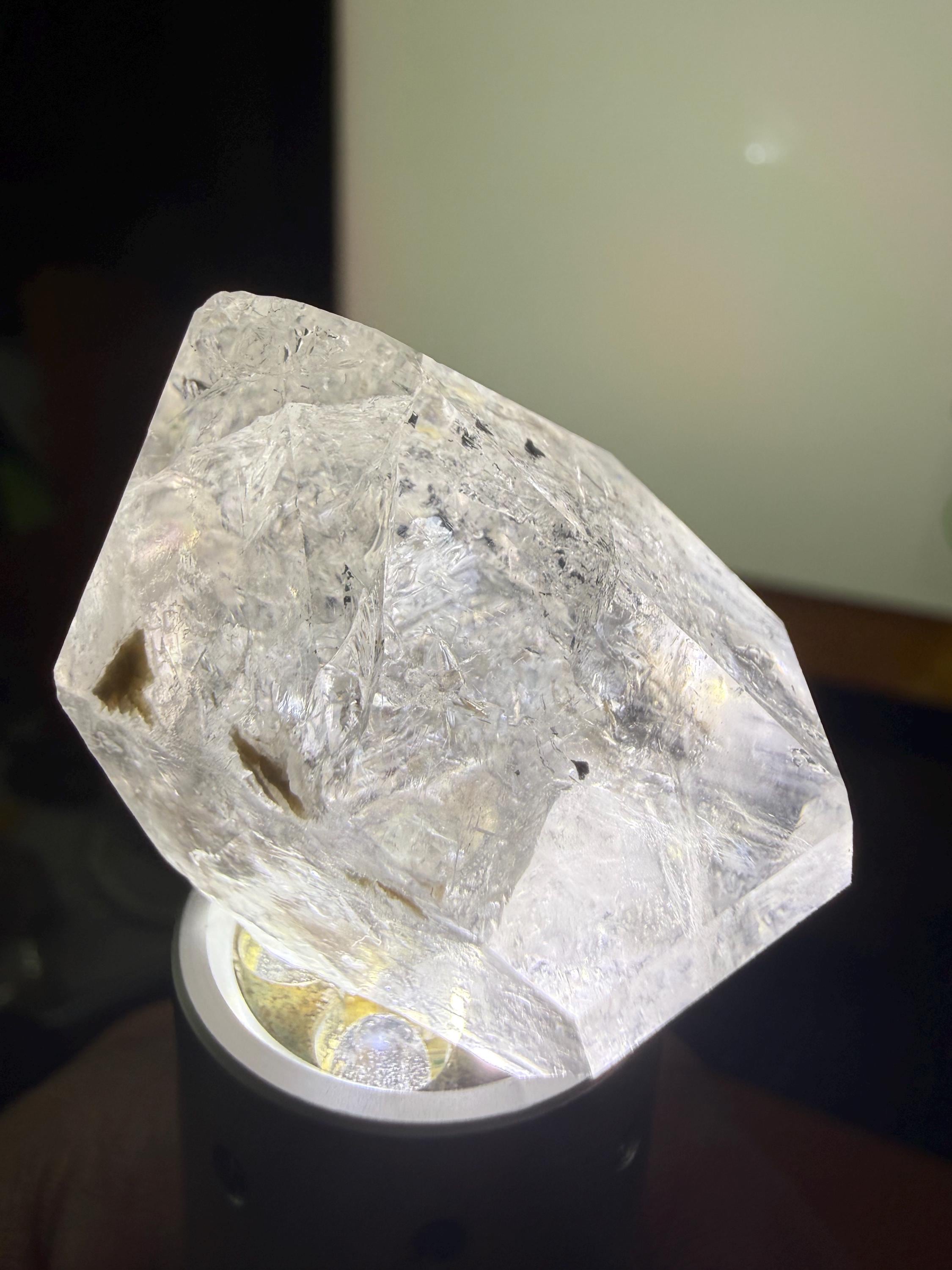 Natural Herkimer Diamond 30g water-clear, mined from Fonda, NY