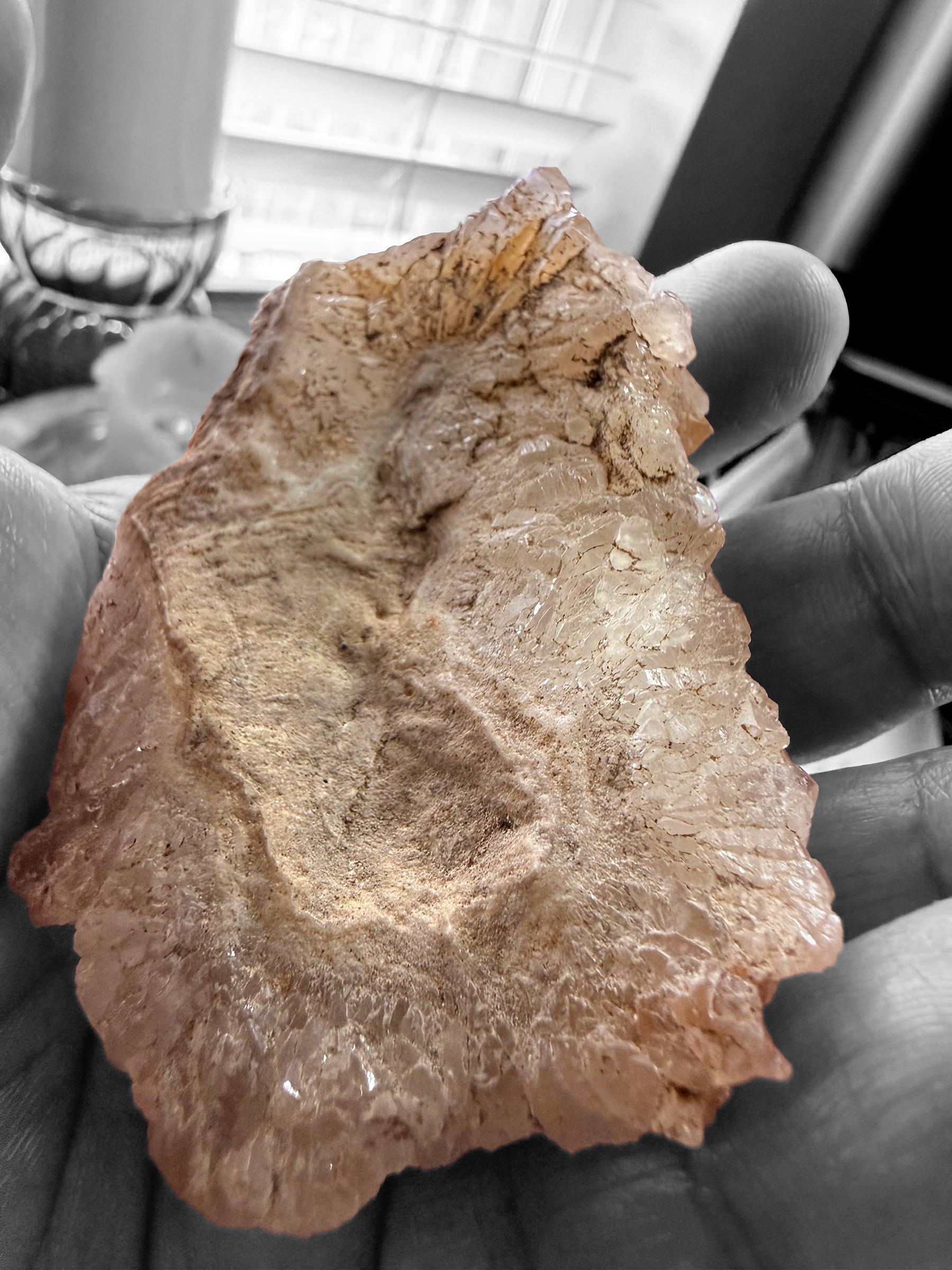 Multi-Point Heat Treated Burnt Amethyst 135g