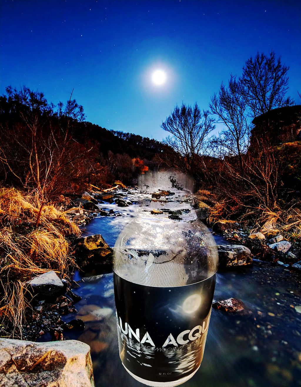 Healing Moon Water 12 Fl OZ Luna Acqua