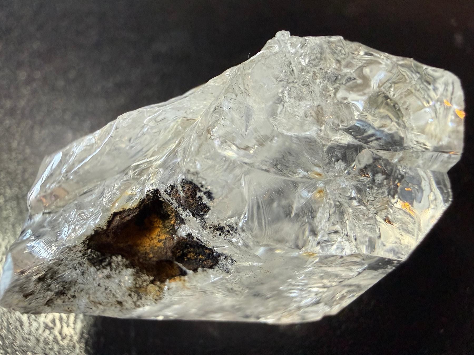 A collection of 7 Petite Herkimer Diamonds (Quartz) from Fonda, NY