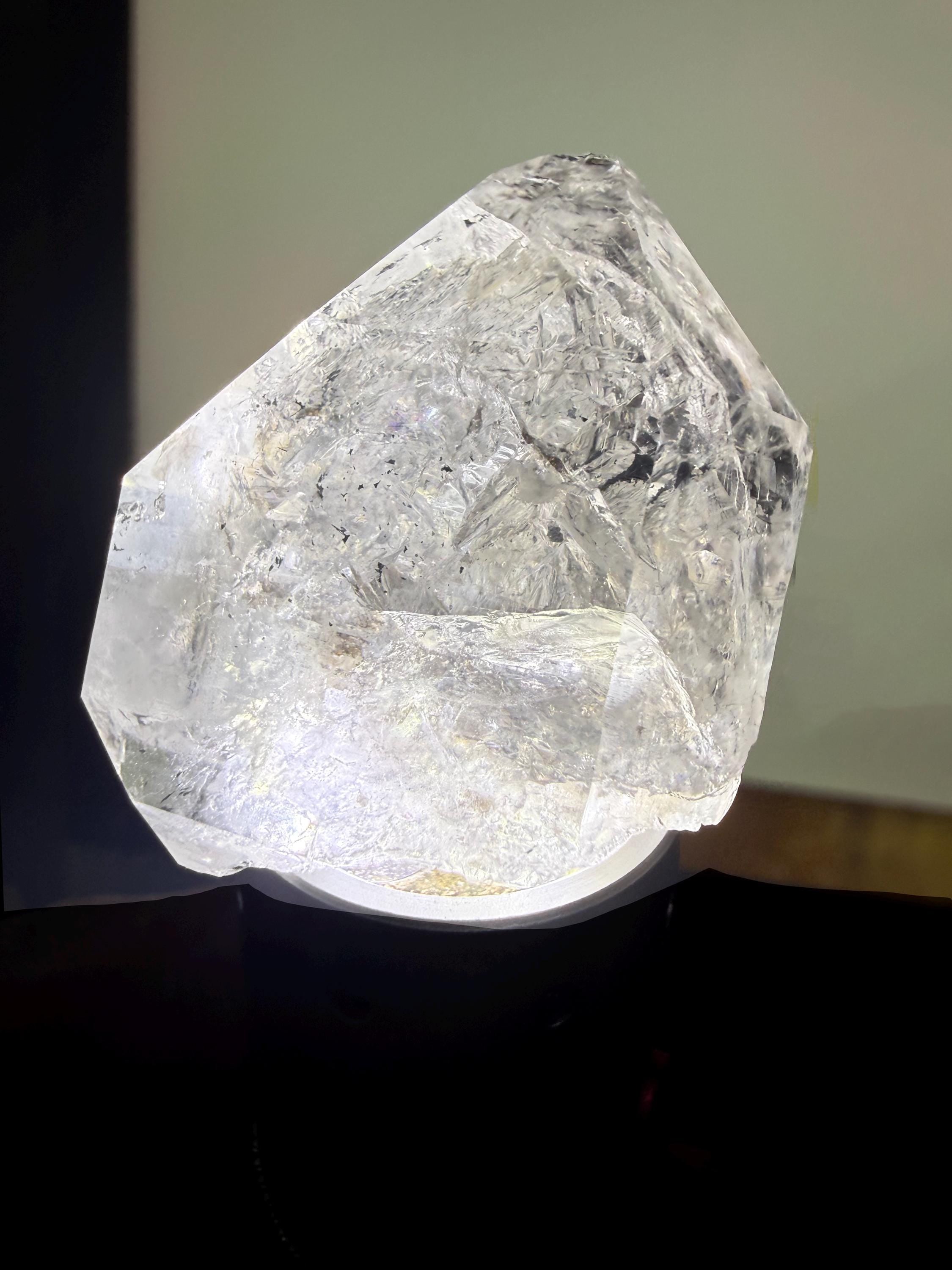 Natural Herkimer Diamond 30g water-clear, mined from Fonda, NY