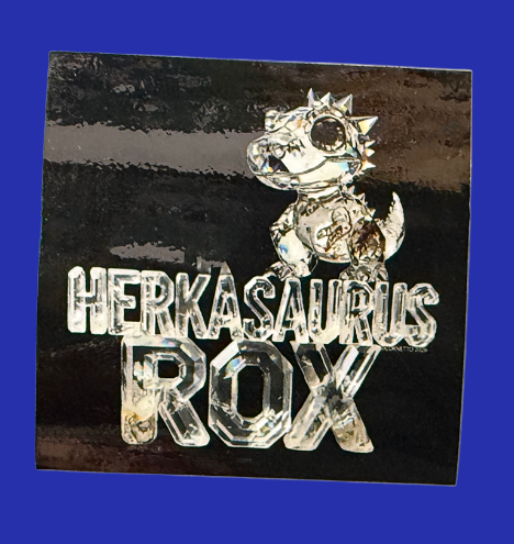 Herkimer Diamond Stickers - For all the HerkHeads!