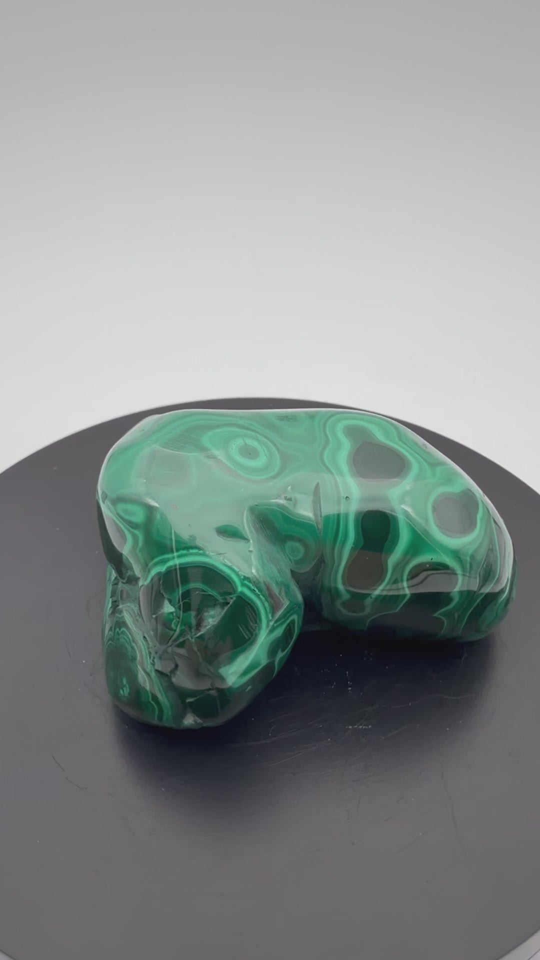 Malachite (polished) from the Democratic Republic of Congo