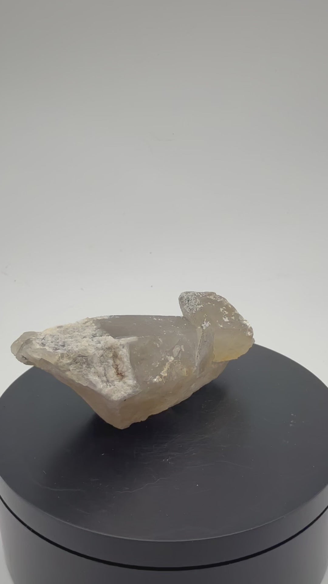 Quartz - Smoky Quartz/Hyalite Opal from Namibia, Erongo Mountains 021026QZ