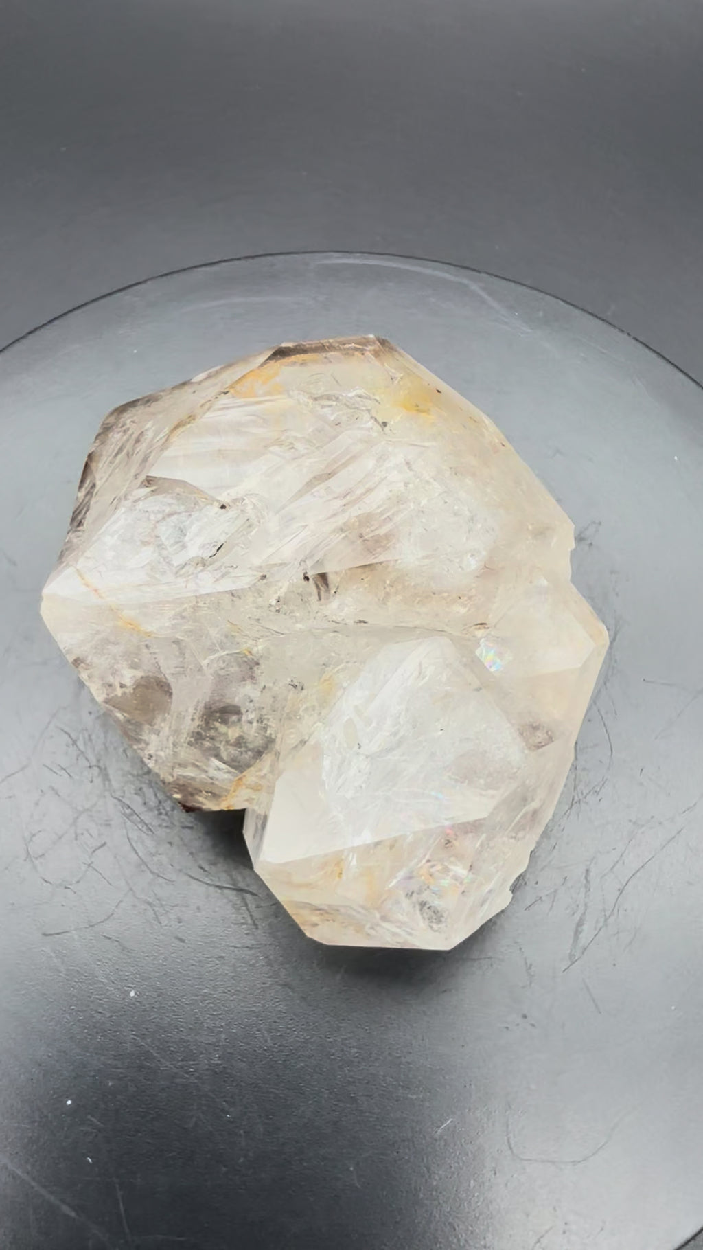 Herkimer Diamond, Heart, from Fonda Mountain, New York 112g H3261021