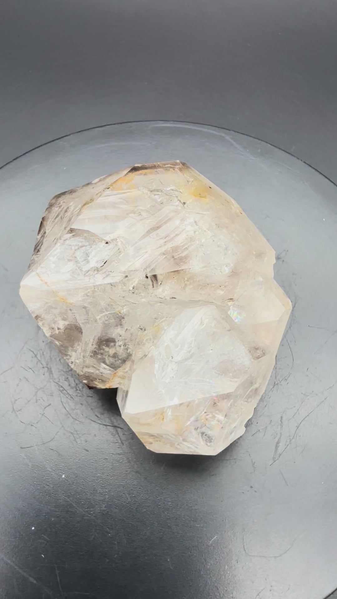 Herkimer Diamond, Heart, from Fonda Mountain, New York 112g H3261021