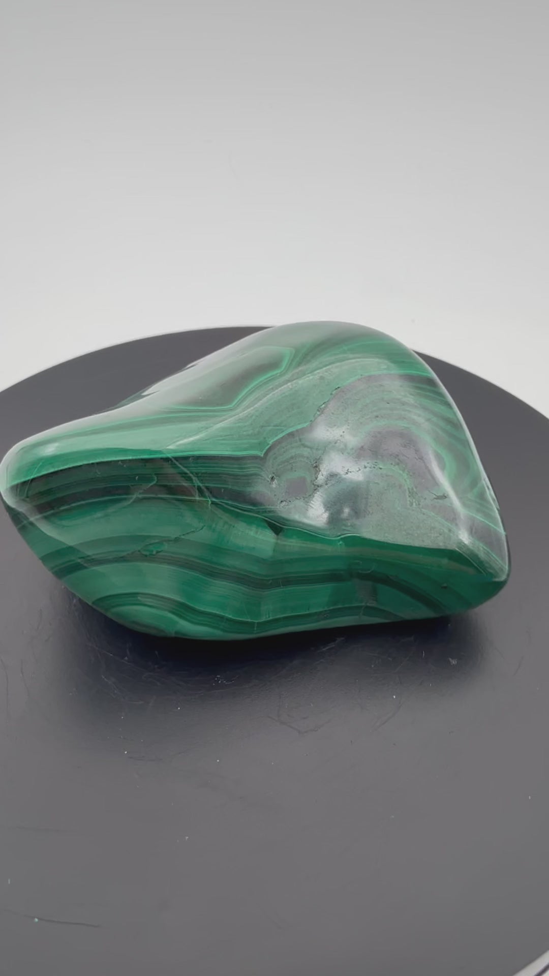 Malachite (polished) from the Democratic Republic of Congo