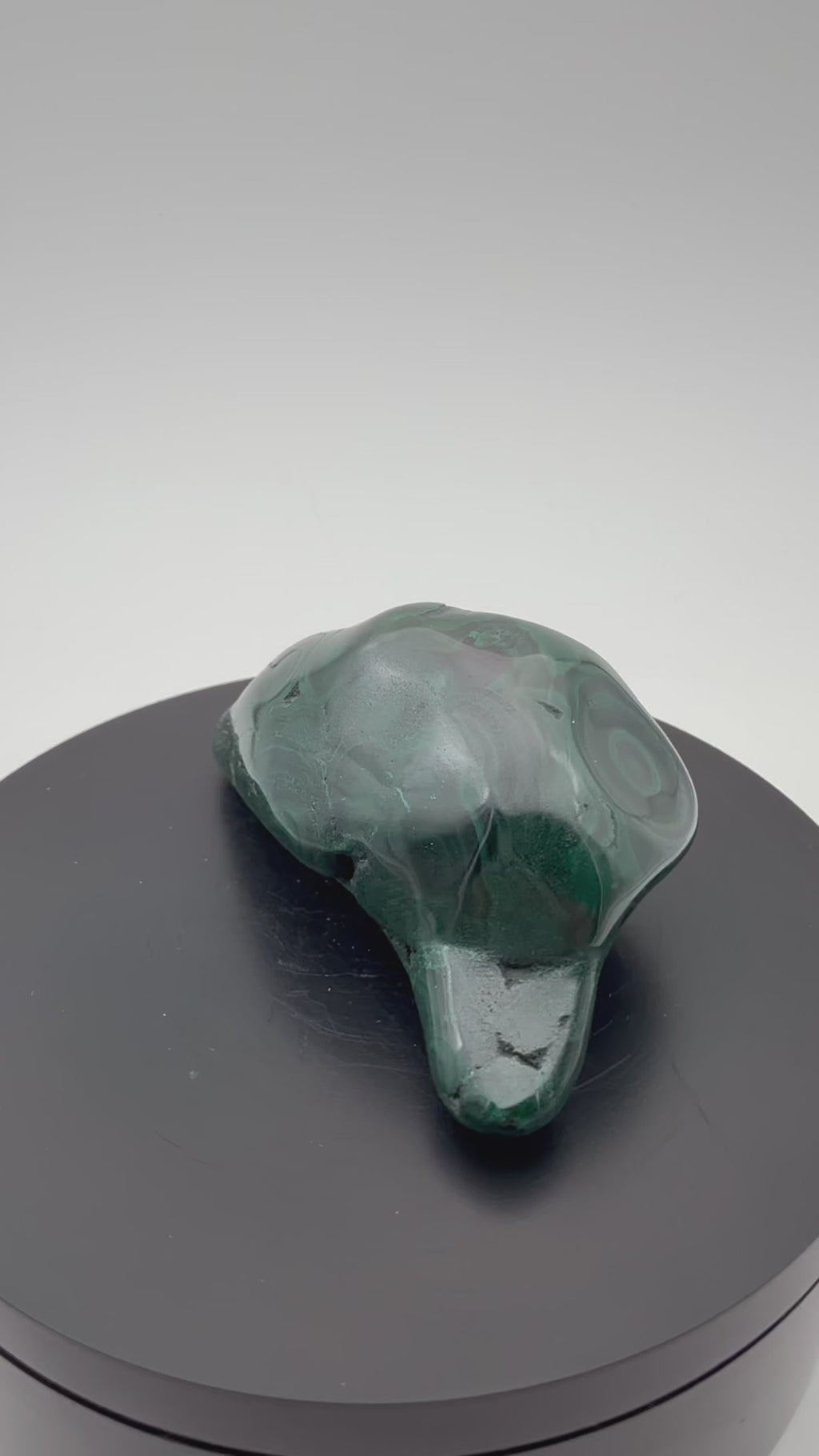 Malachite (polished) from the Democratic Republic of Congo
