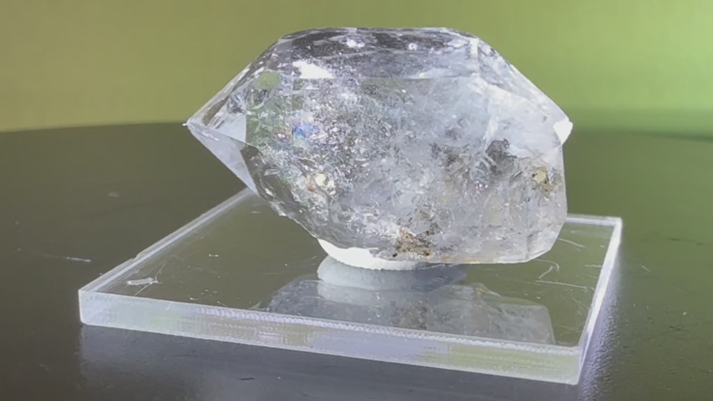 Herkimer Diamond single, Triple Terminated, 4g From Fonda New York _HERK730-12