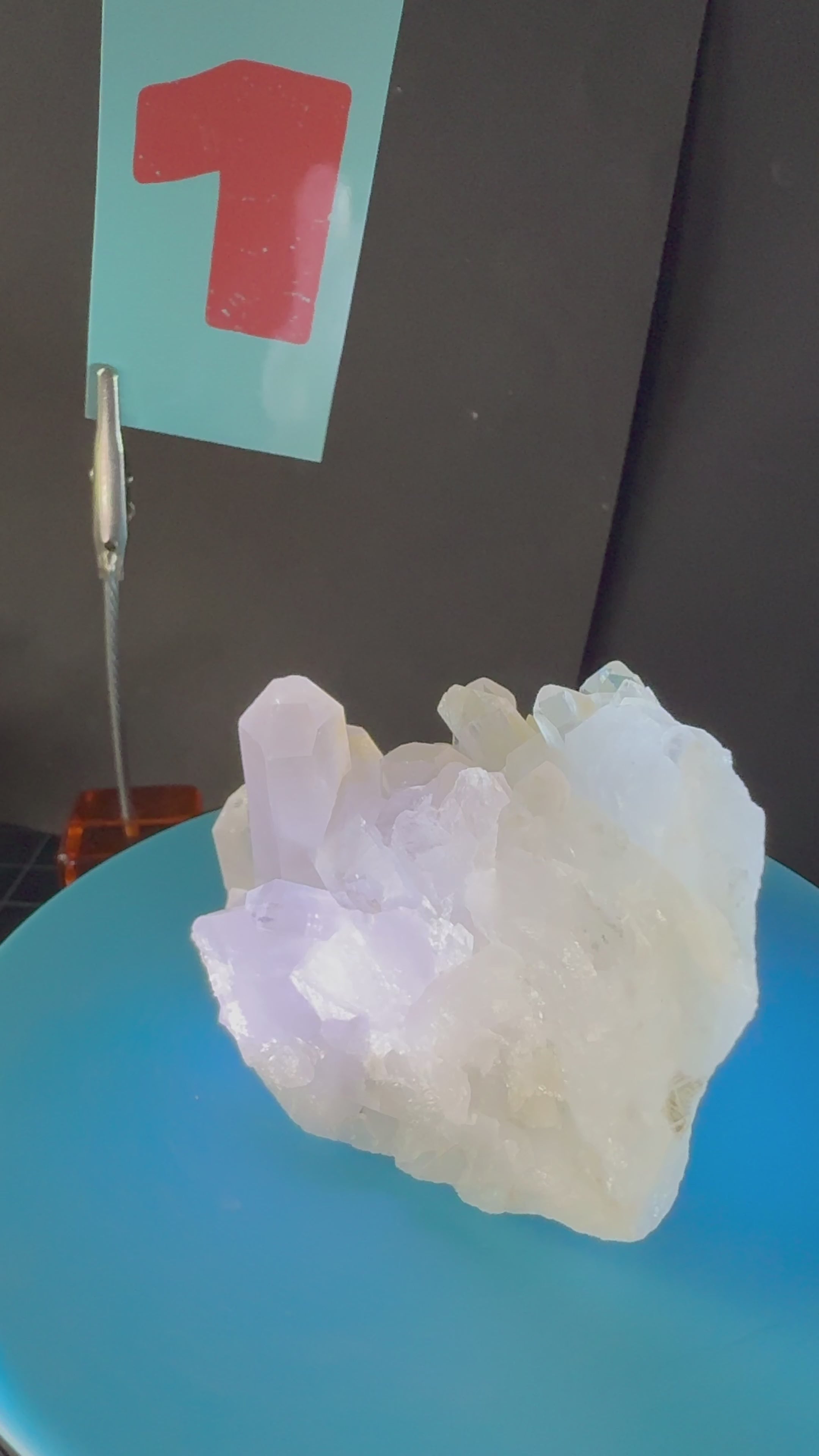 Clear Quartz Clusters & Single Points 1-5