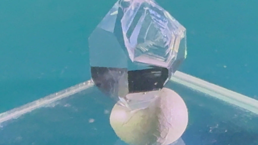 Herkimer Diamond Water Clear Ojo De Dios (Eye of God) From Herkimer County New York