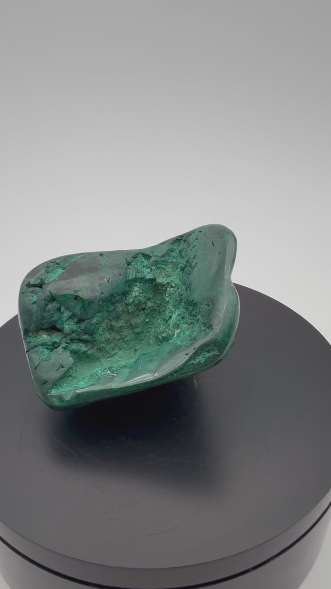 Malachite (polished) from the Democratic Republic of Congo