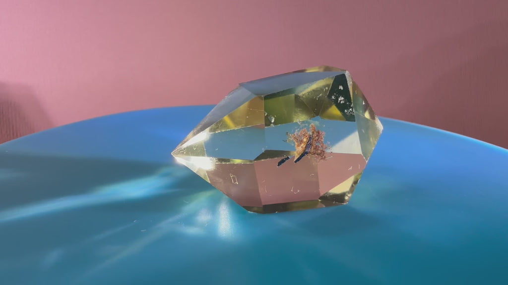 Cut and Polished Double-Terminated Quartz Point Cystals selection