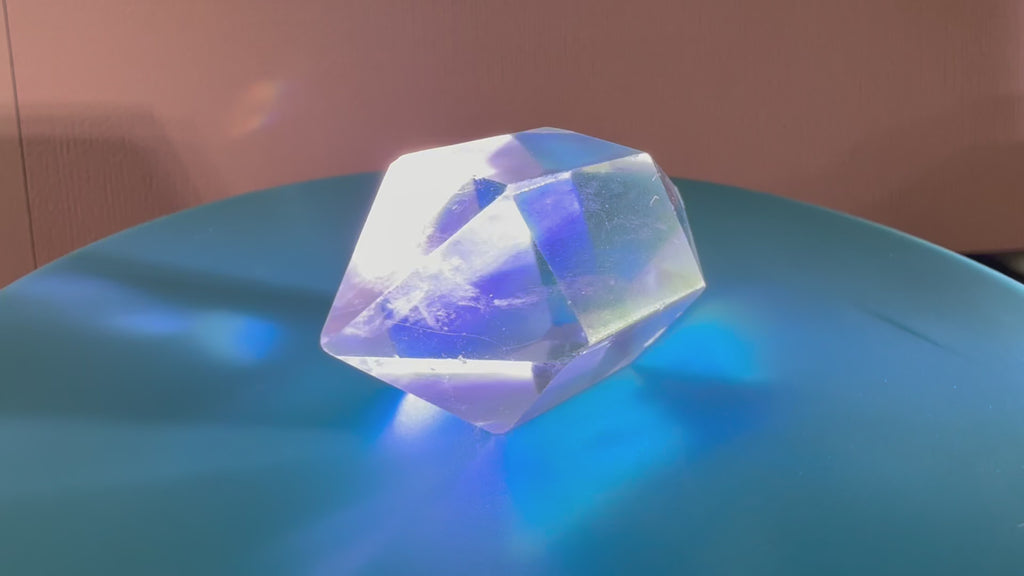 Cut and Polished Double-Terminated Quartz Point Cystals selection